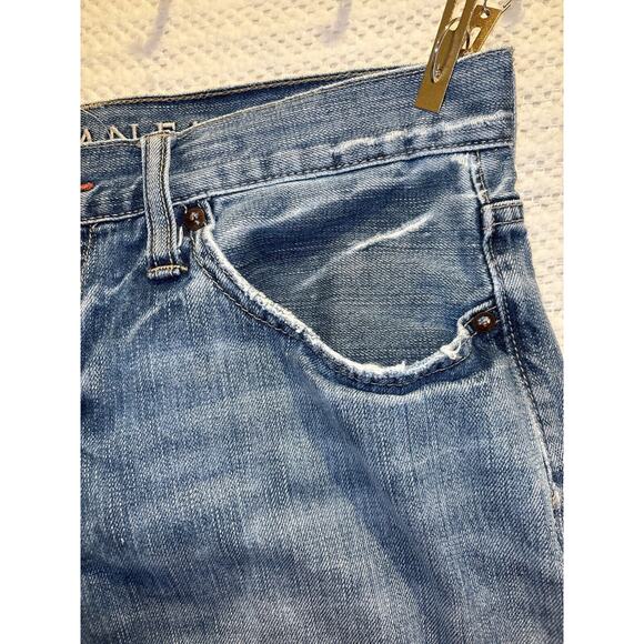 American Eagle Distressed Bootcut Men's Jeans 34x32, tag says 32x34 - Picture 3 of 14